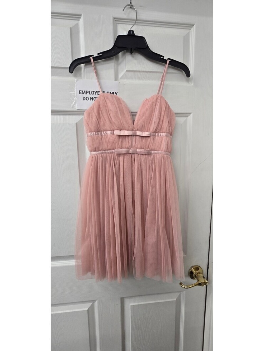 Lulus Blush Pink Tulle Fit & Flare Dress